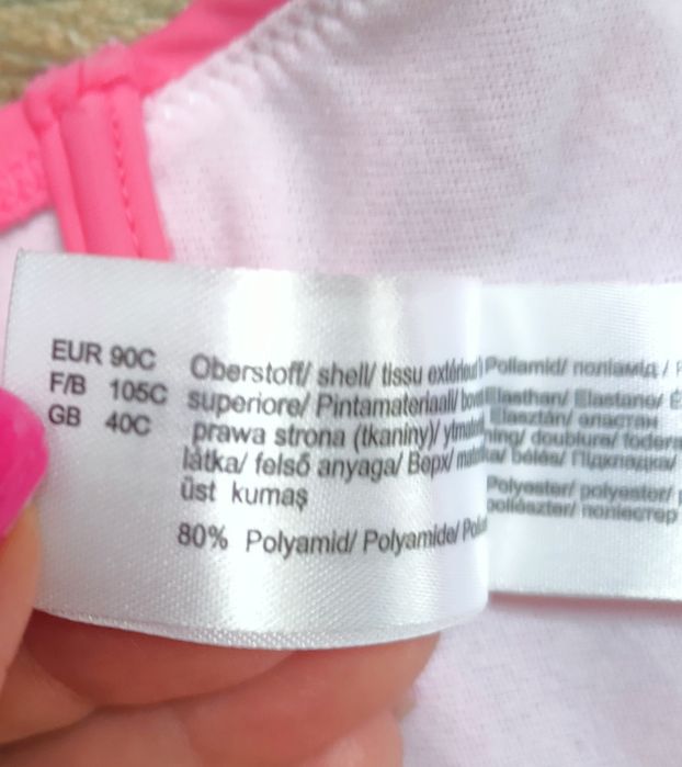 Strój kąpielowy dwuczęściowy Bonprix 90 C nowy.