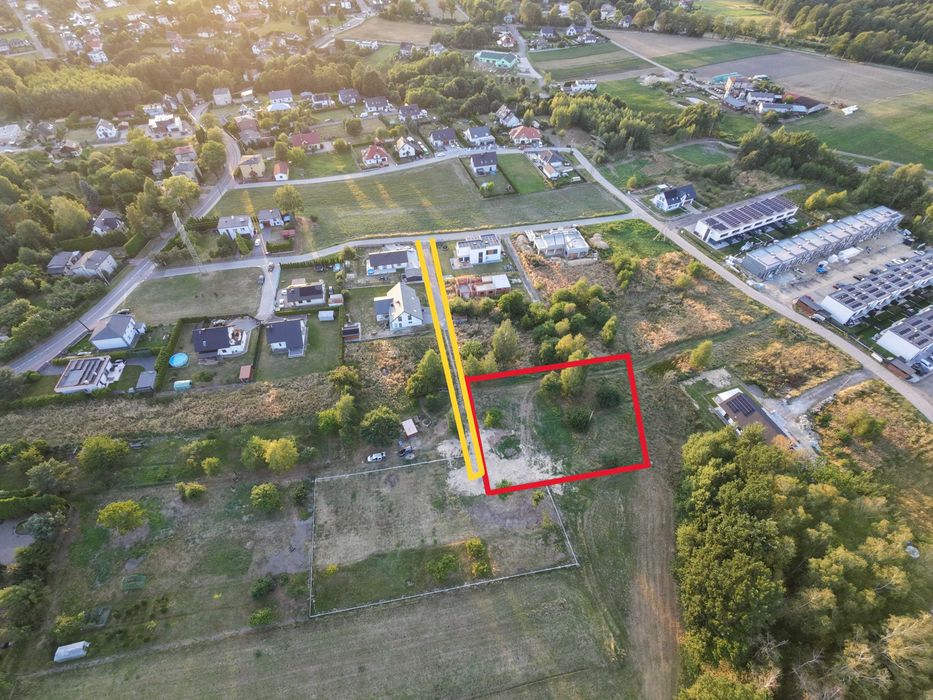 Działka pod budowę domu – MPZP, media, bez pośredników