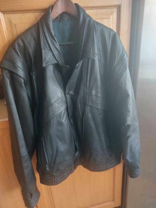 Kurtka skórzana męska r. 58