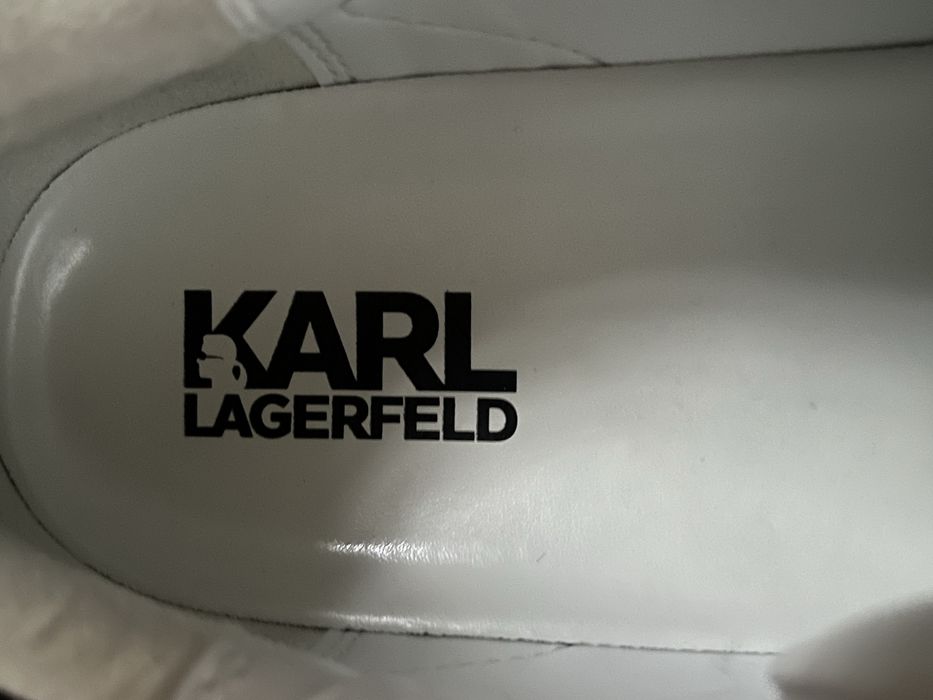 buty Karl Lagerfeld z wysoka podeszwą
