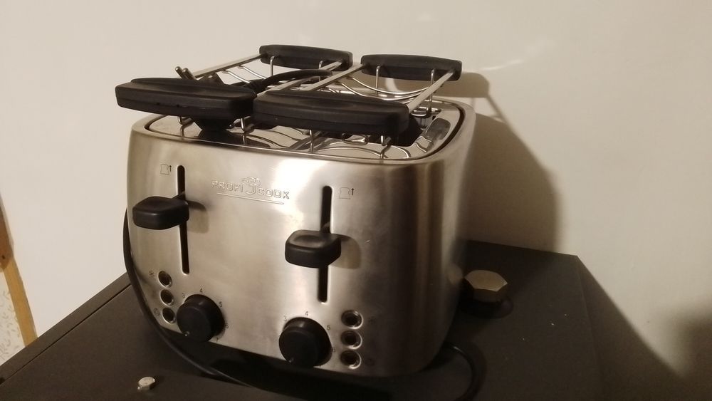 Тостер Proficook  з нержавіючої сталі