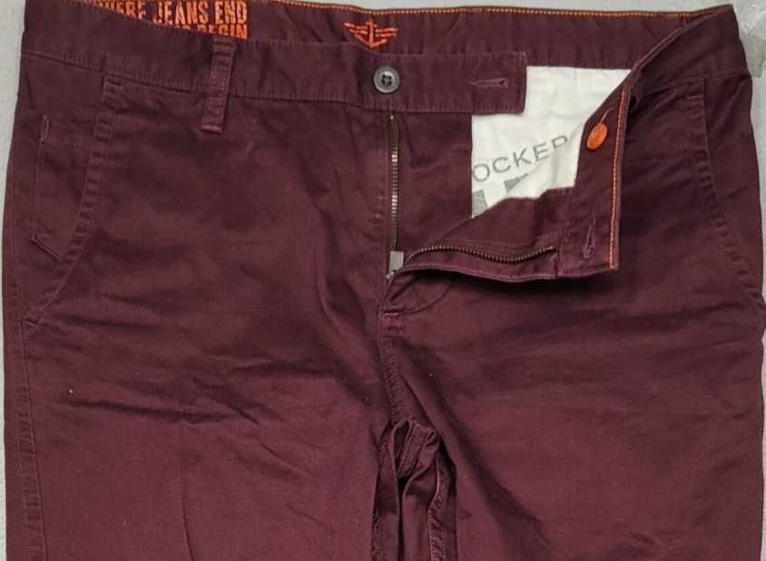Wr) DOCKERS Alpha Slim oryginalne spodnie męskie Roz.33/36