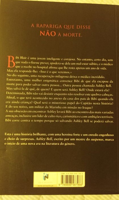 Vendo livro Ashley Bell