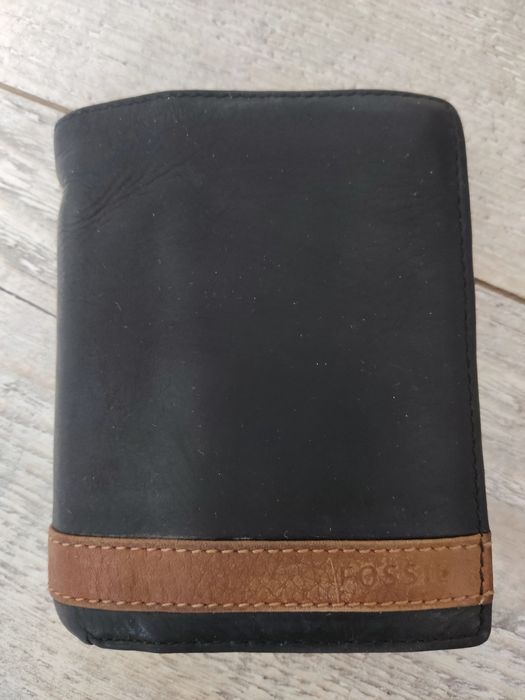 Portfel męski skórzany Fossil