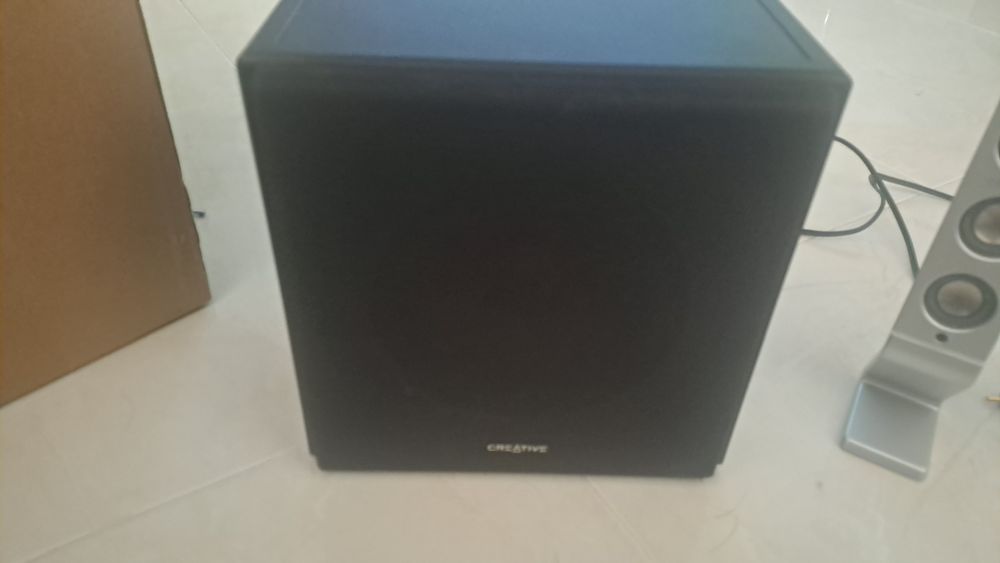 Colunas + Subwoofer Creative
