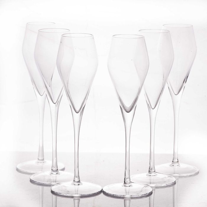 Nowe kieliszki  do Szampan  160ml Hand made