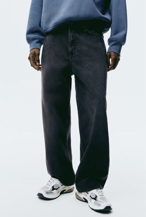 Джинси h&m baggy