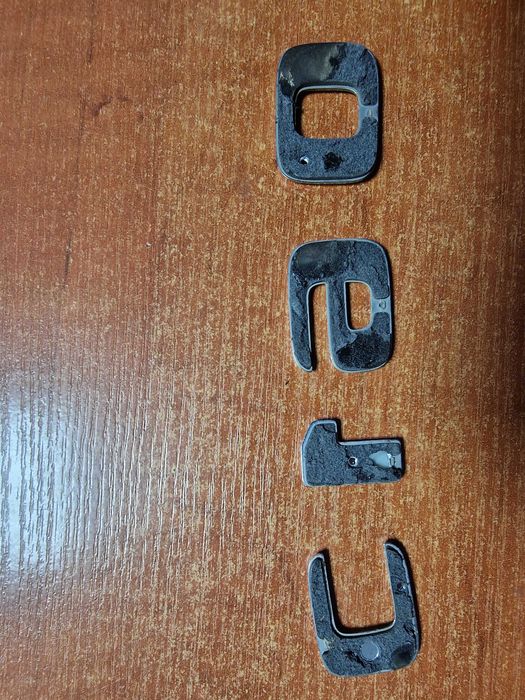 Logo emblemat C160  tylna klapa mercedes c w205