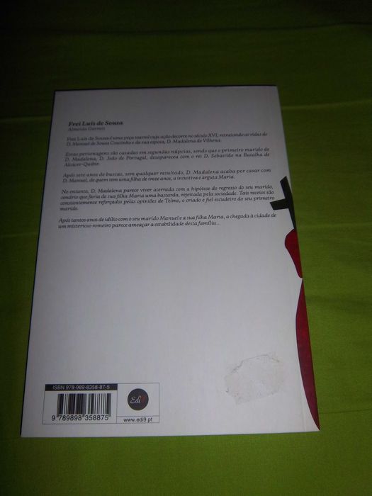 (Material Escolar) Livro Frei Luís de Sousa