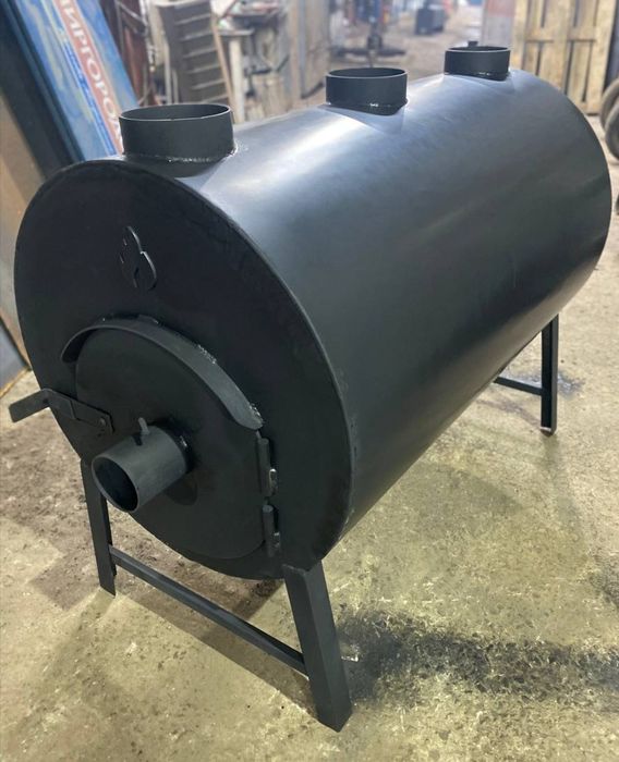 6мм! 1500м3! Піч Теплогенератор! Буржуйка, Булерьян