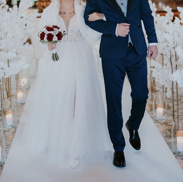 Suknia ślubna księżniczka