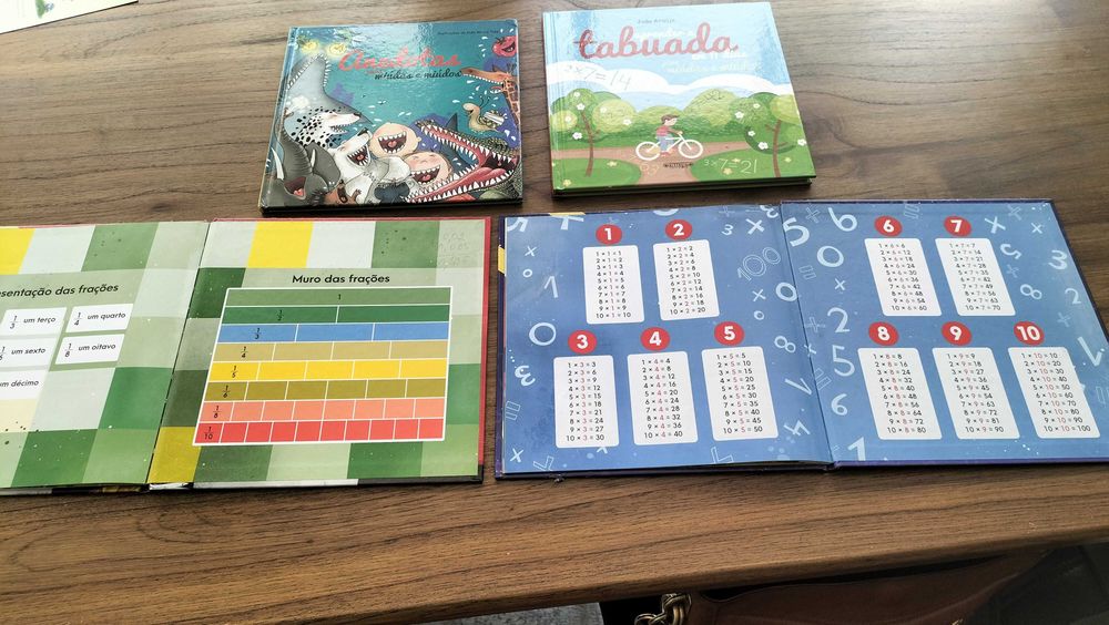 4 livros educativos 1º ciclo - excelente estado