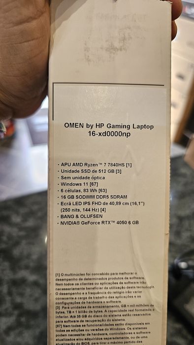 Portatil Gaming OMEN by HP 16-xd0000np