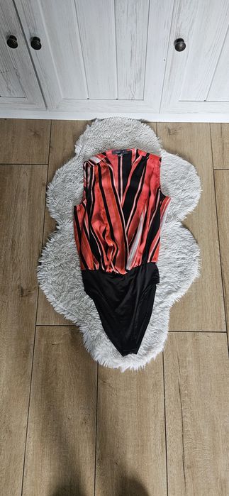 Body w paski  damskie kopertowy dekolt dla damskie mam  karmiących xs s primark