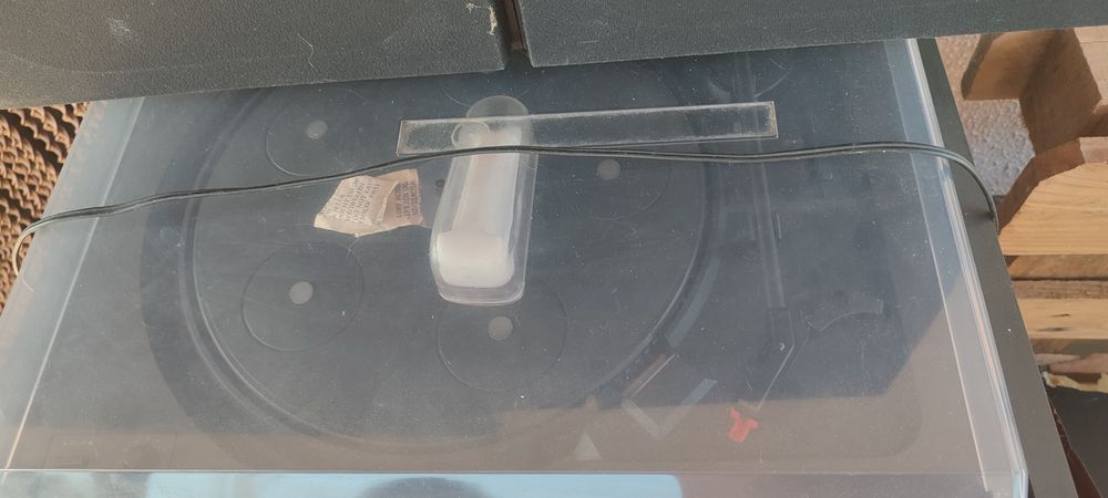 Aparelhagem completa c/ Leitor de Vinil, Radio, Leitor cassetes e 2 co