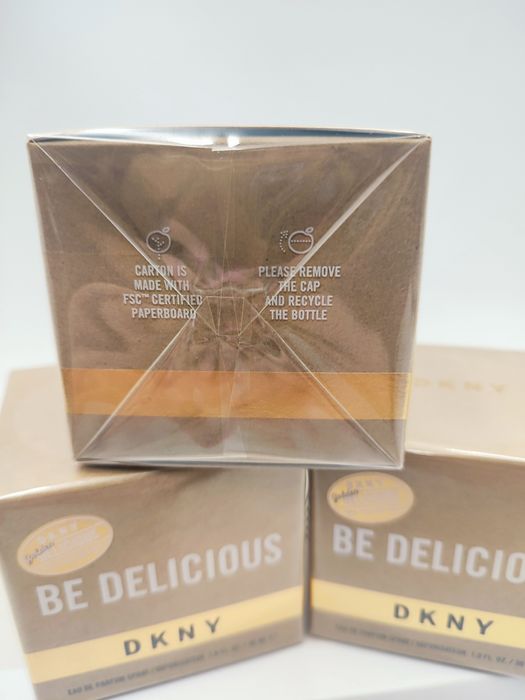 Perfumy DKNY be delicious gold zestaw 2+1 gratis set komplet 90ml
