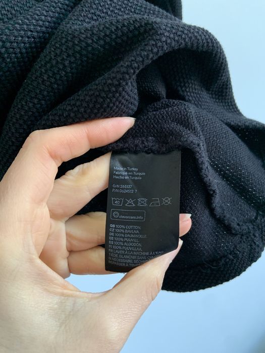 Bluza czarna basic H&M rozmiar XS 100% bawełna