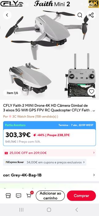 CFly Mini 2 Drone447082363471810564