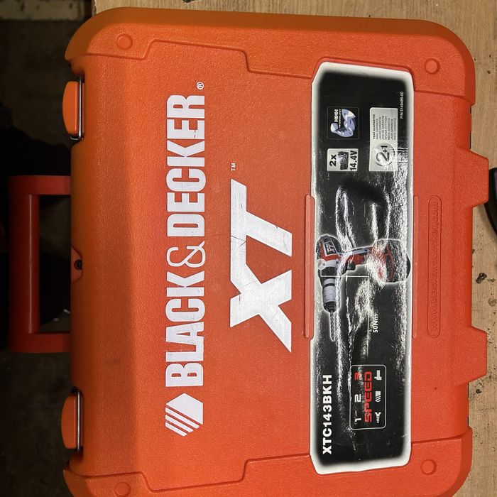 Black @ Decker wkrętarki 14,4V