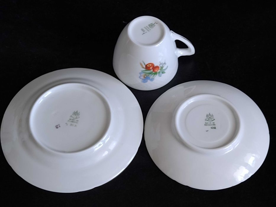 Filiżanka Trio B&G Kopenhaga