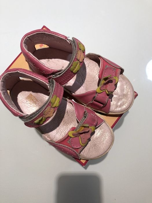 Buty Mazurek rozm. 25 skórzane sandały