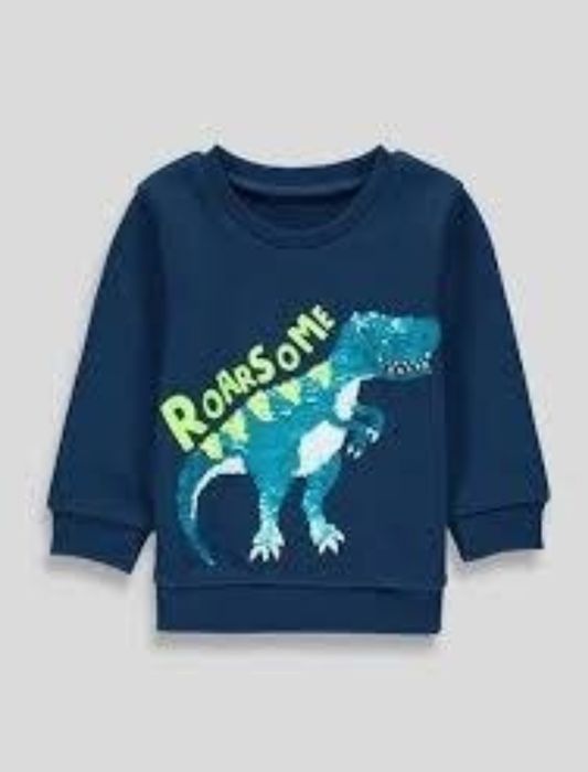 Одяг утеплений 18-24м.Світшот з паєтками перевертишами ,утеплена кофта