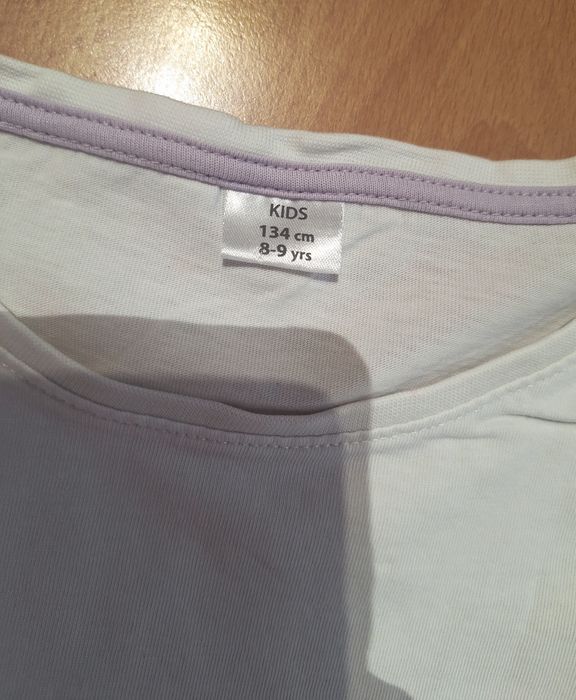 Leginsy z bluzka rozmiar,134 stan idealny