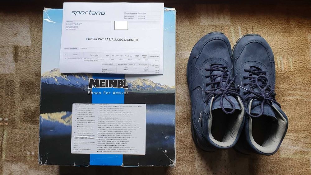 Meindl Helsinki Lady GTX navy 39.5 FAKTURA