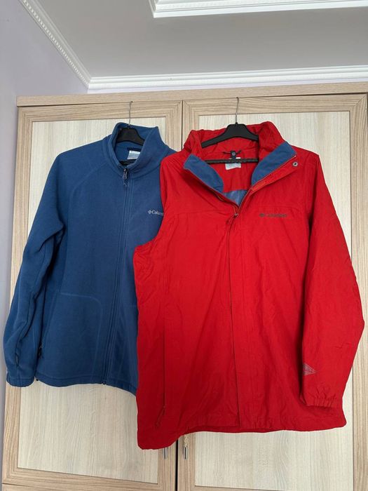 Вітрівка Columbia, дощовик, куртка на флисе