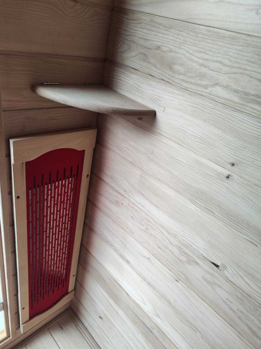 Sauna INFRARED promienniki podczerwień full spectrum światło czerwone