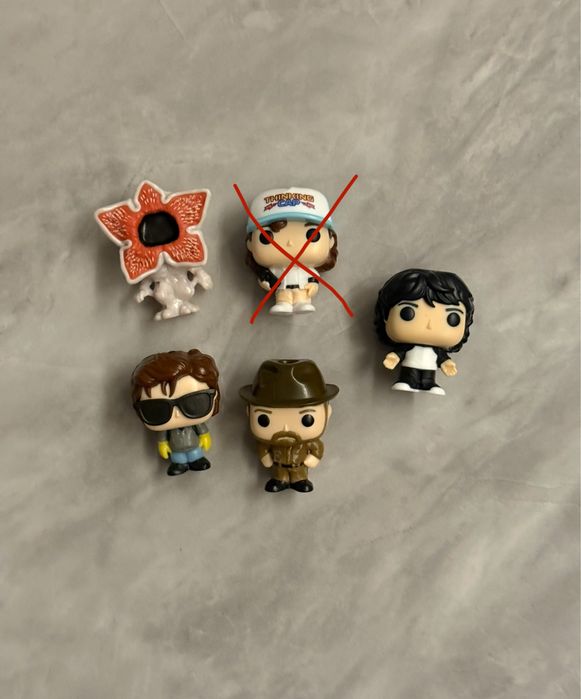 Обмін фігурок Дивні дива/Stranger things