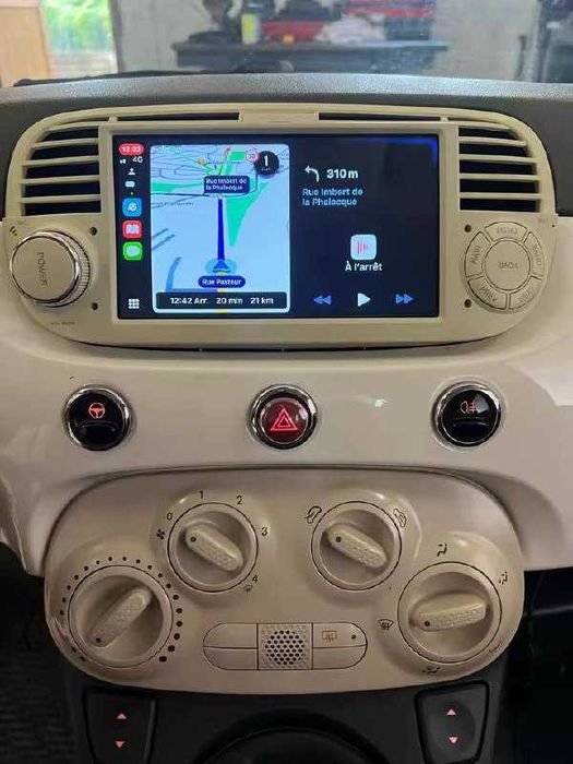 Nowe Radio/Nawigacja ANDROID Fiat 500 (07-15rok 2+32)