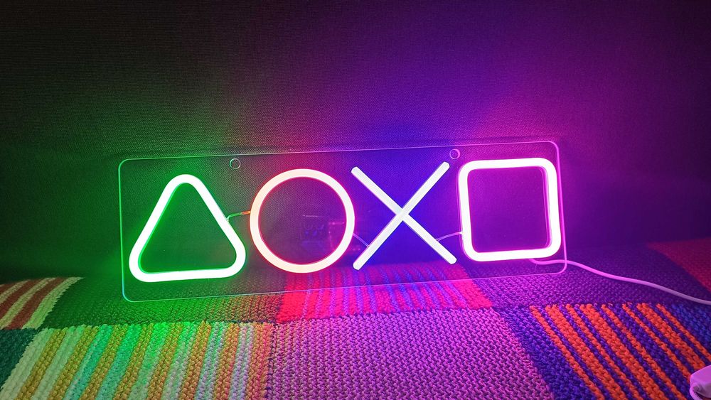 підсвітка Xbox Style Неон ночник подсветка иксбокс usb світильник