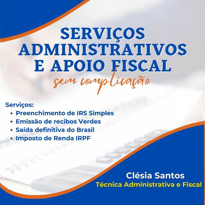 Serviços Administrativos e Apoio Fiscal
