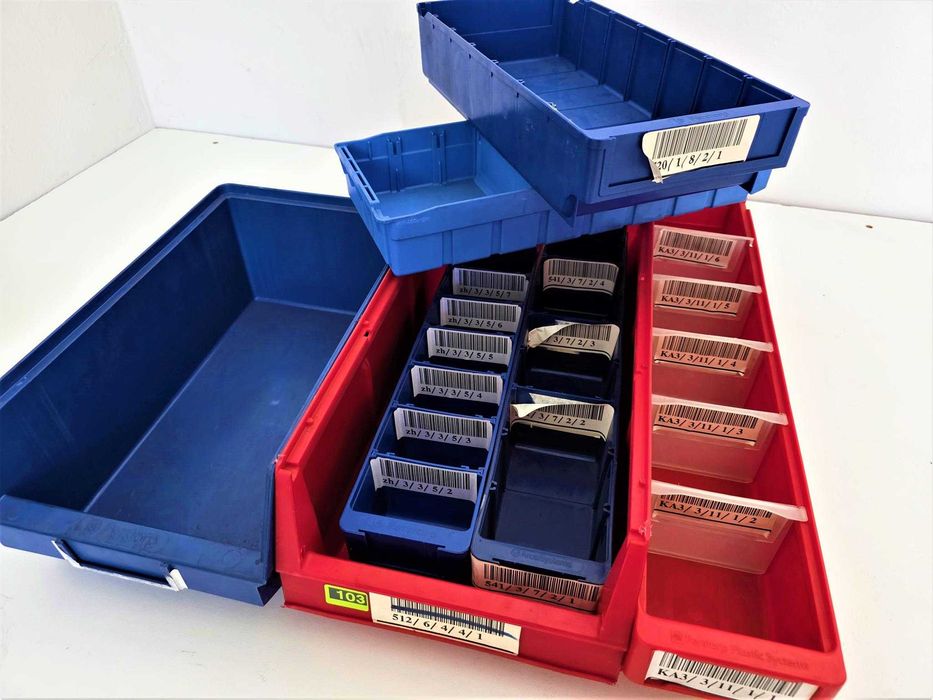 Pojemnik Plastikowy Kuweta Skrzynka Kosz Magazyn Warsztat Garaż Dom