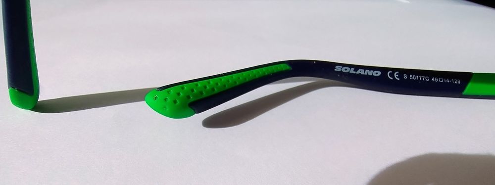 Oprawki Solano dziecięce nowe, materiał eko