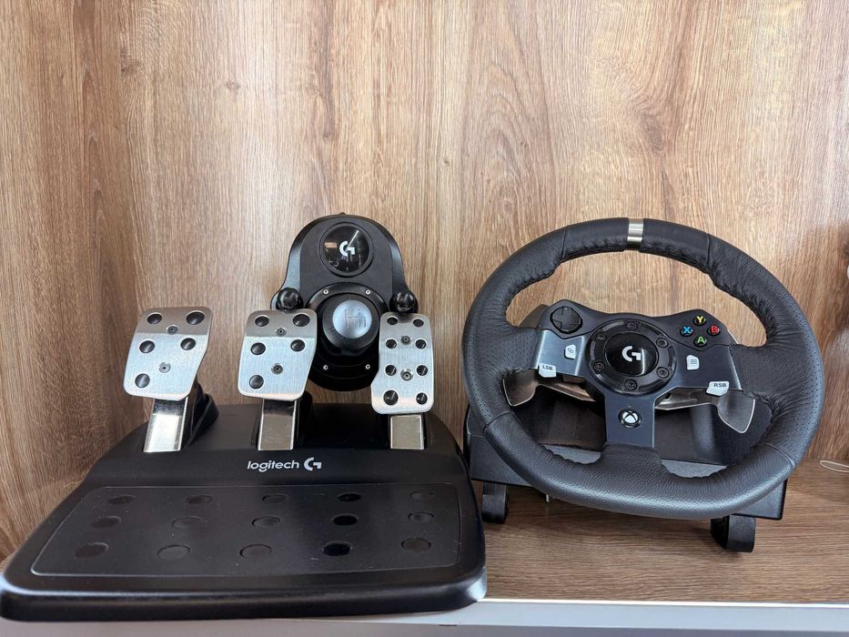 Kierownica Logitech G920 PC/Xbox/Xbox Series X S One Shifter Logitech Pedały Zasilacz