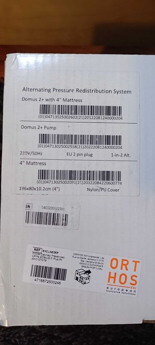 NOVO: Sobre-Colchão Anti-Escaras Domus 2 Plus