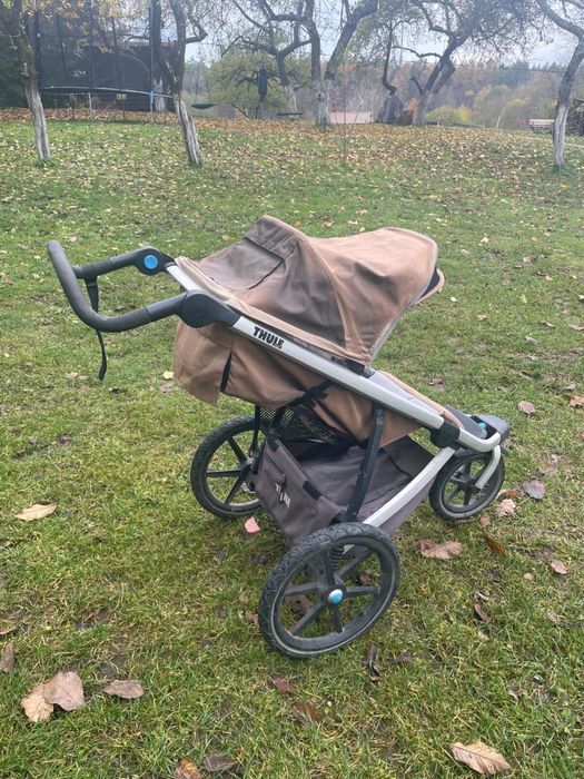 Wózek thule glide do biegania duze kola
