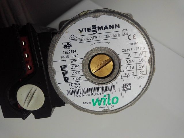 Pompa cwu pieca gazowego Viessmann.