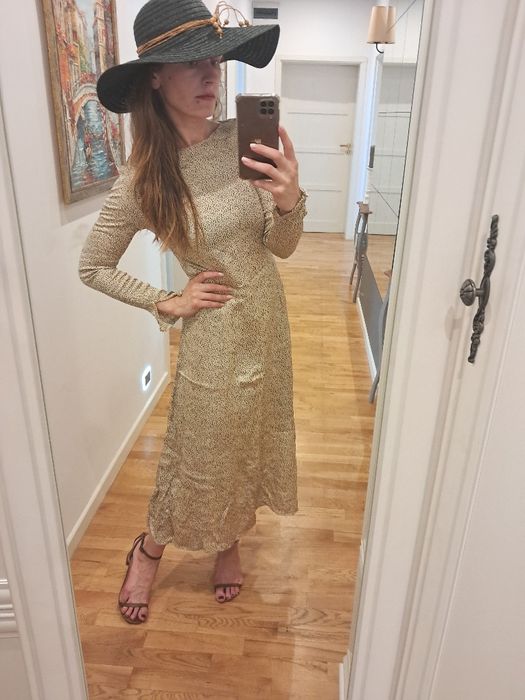 Zara sukienka maxi