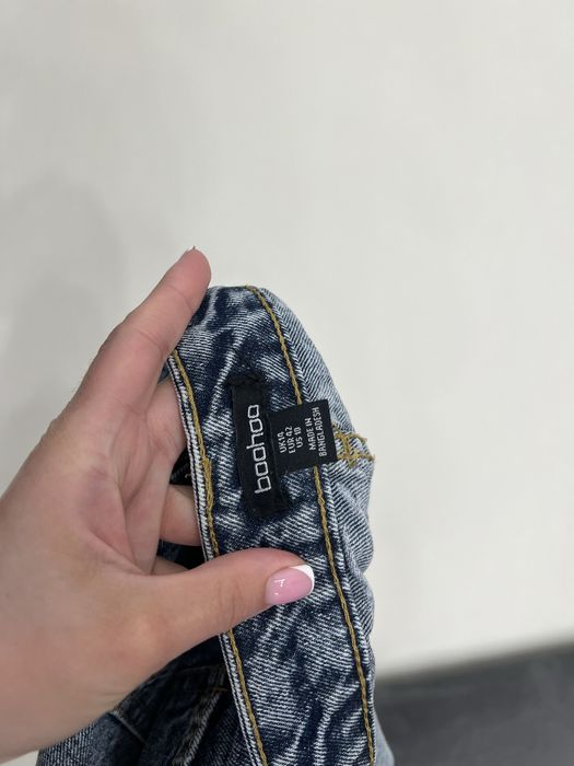14 розмір якісні джинсові шорти висока посадка 100% котон