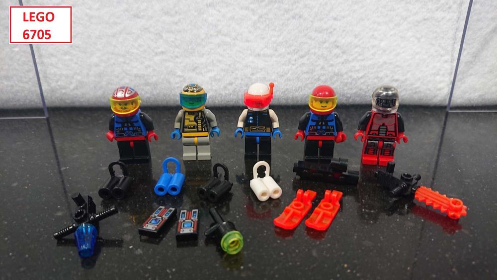 LEGO Space II: 6932; 6949; 6925; 6848; 6896; 6703; 6705; 6704