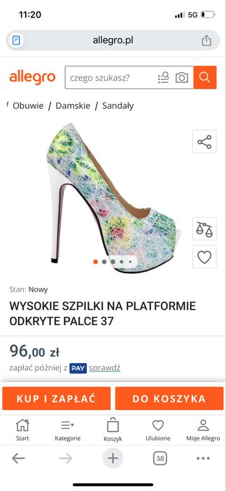 Buty na platformie