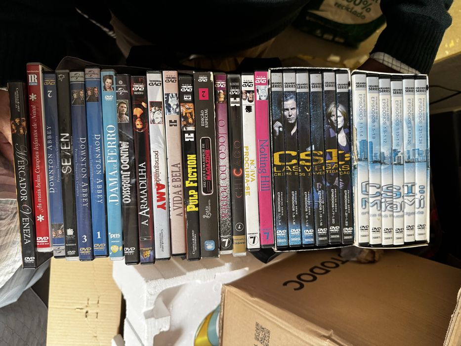 Dvds de filmes e series