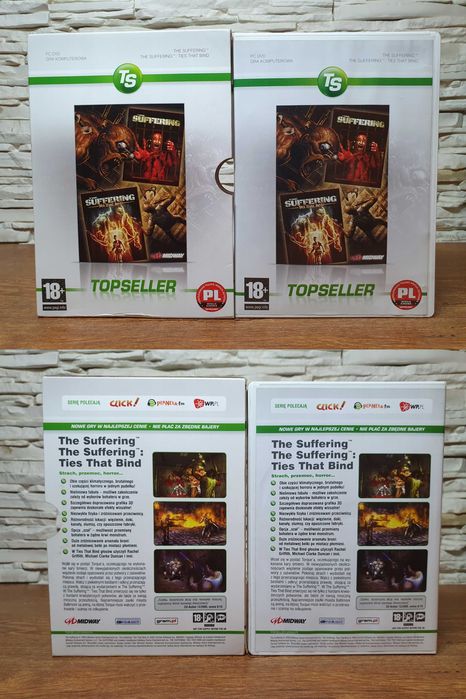 THE SUFFERING + dodatek TIES THAT BIND - polskie wydanie BIG BOX PL [PC]
