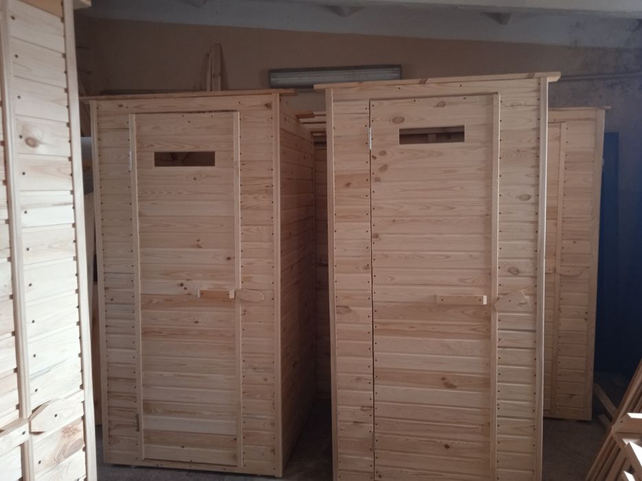 Дачні туалети, дерев'яні туалети, собачі будиночки