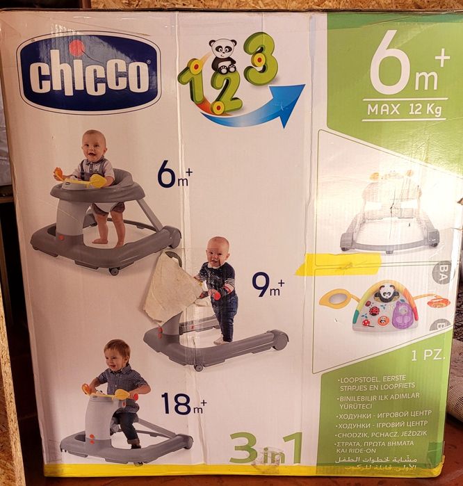 Aranha/andador 3 em 1 Chicco