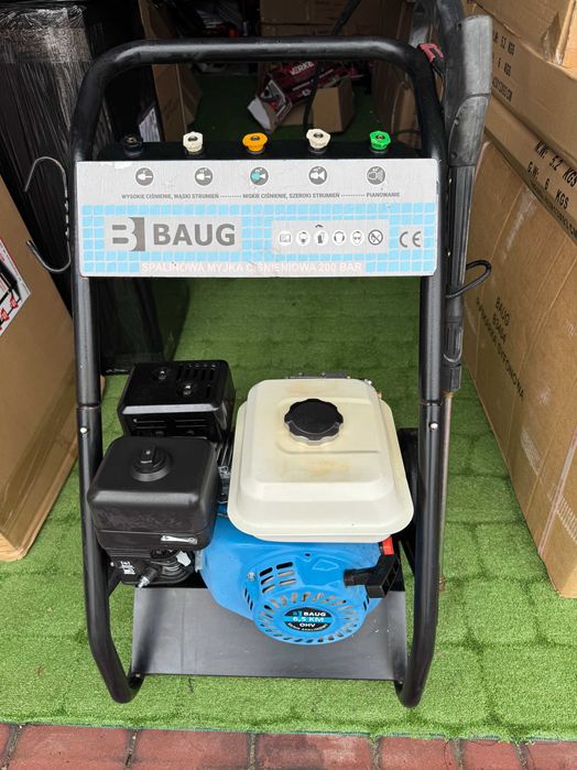 SPALINOWA MYJKA Ciśnieniowa Ciśnienie Mocna 200 BAR BAUG