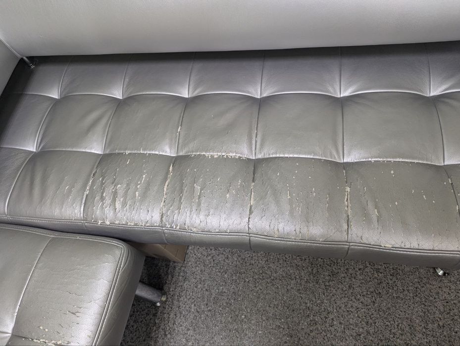 Кутовий офісний диван під перетяжку